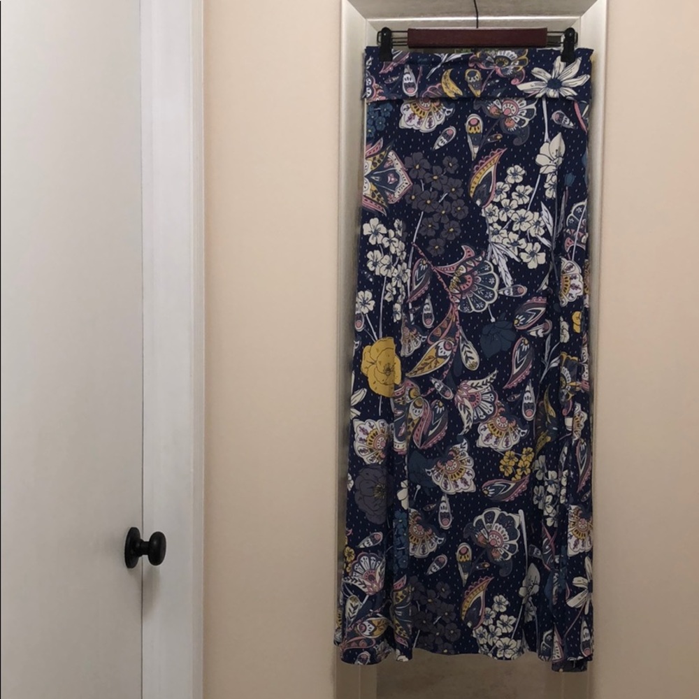LuLaRoe maxi skirt 2XL long women’s
